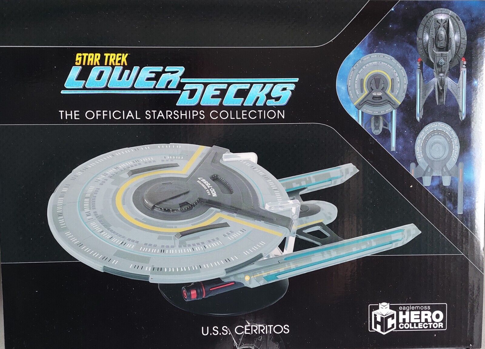 U.S.S.Cerritos NCC-755 XL Collector\'s Model Star Trek Lower Decks Metal