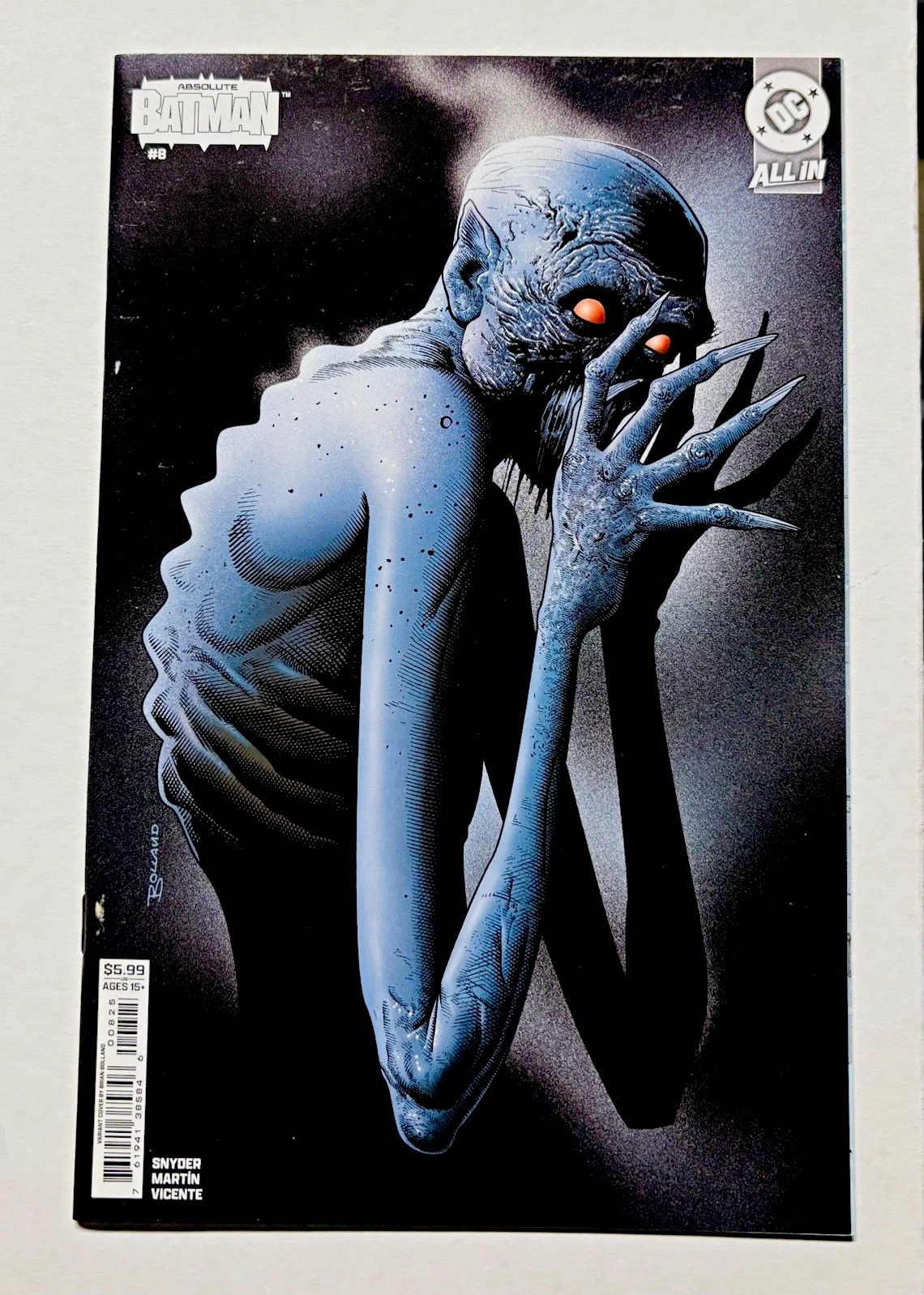 Absolute Batman #8  💥VARIANT💥  Brian Bolland Variant   NM   2025