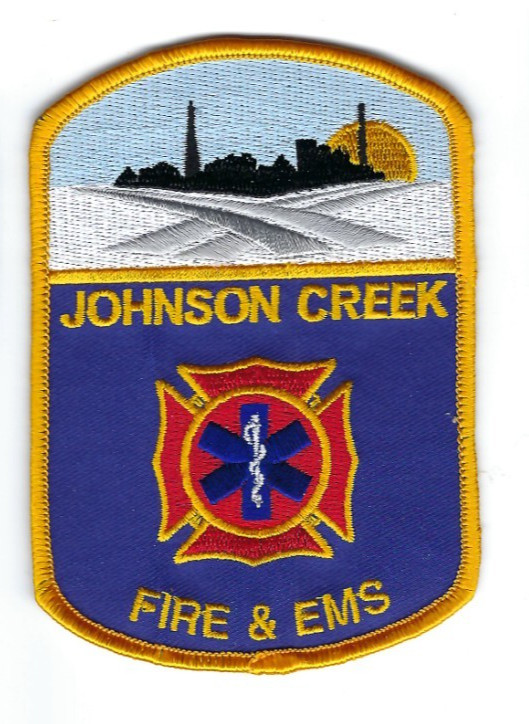 *RARE CURRENT* Johnson Creek (Jefferson Co.) WI Wisconsin Fire & EMS patch NEW *RARE CURRENT* Johnson Creek (Jefferson Co.) WI Wisconsin Fire & EMS patch NEW