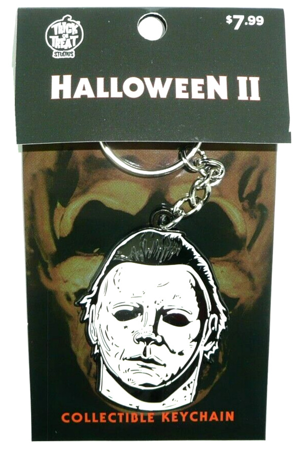 Halloween II Michael Myers Metal Keychain Horror Slasher Movie Trick or Treat