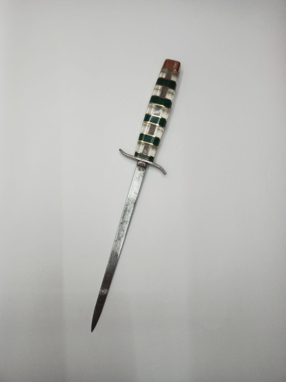 Vintage USSR Soviet Kitchen Knife 1940s Carbon Steel Handmade Trench Dagger WWII
