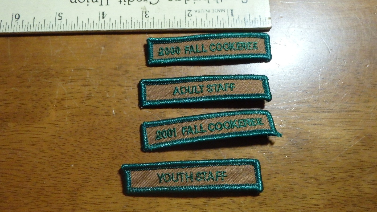 VINTAGE GIRL SCOUT PATCHES 200 FALL COOKERRE ADULT STAFF YOUTH STAFF BX ...
