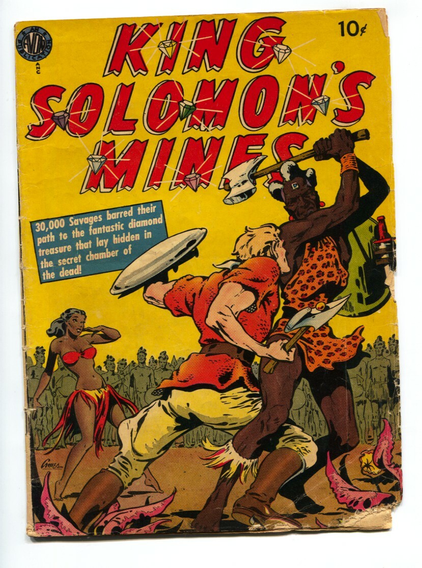 King Solomon's Mines #1 - 1951 - Avon - G- - comic book