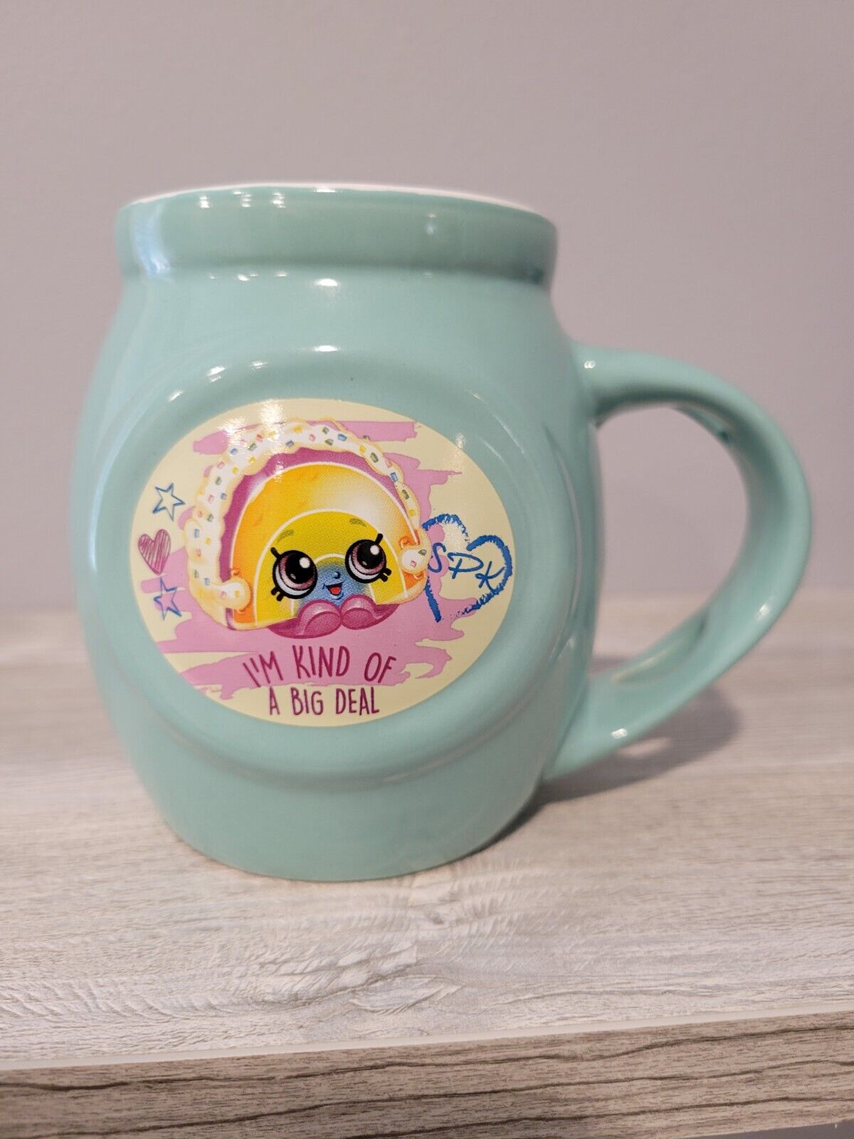 Super Cute Coffee Mug 2017 Frankford Candy Llc. Baby Blue