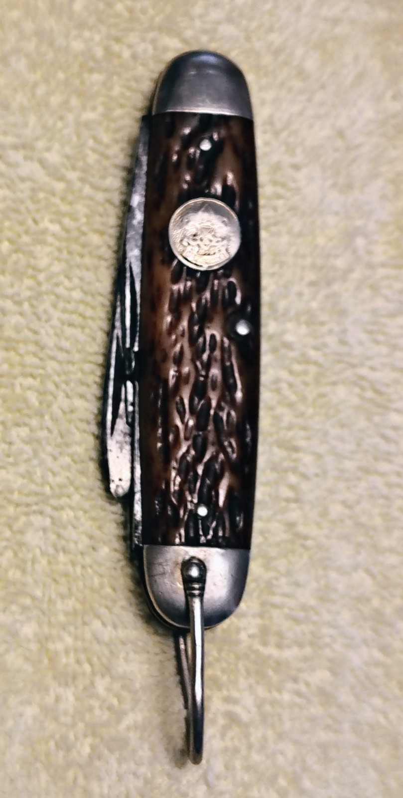 Antique Remington UMC Boy Scout Knife, Beautiful Bone No Cracks Antique Remington UMC Boy Scout Knife, Beautiful Bone No Cracks