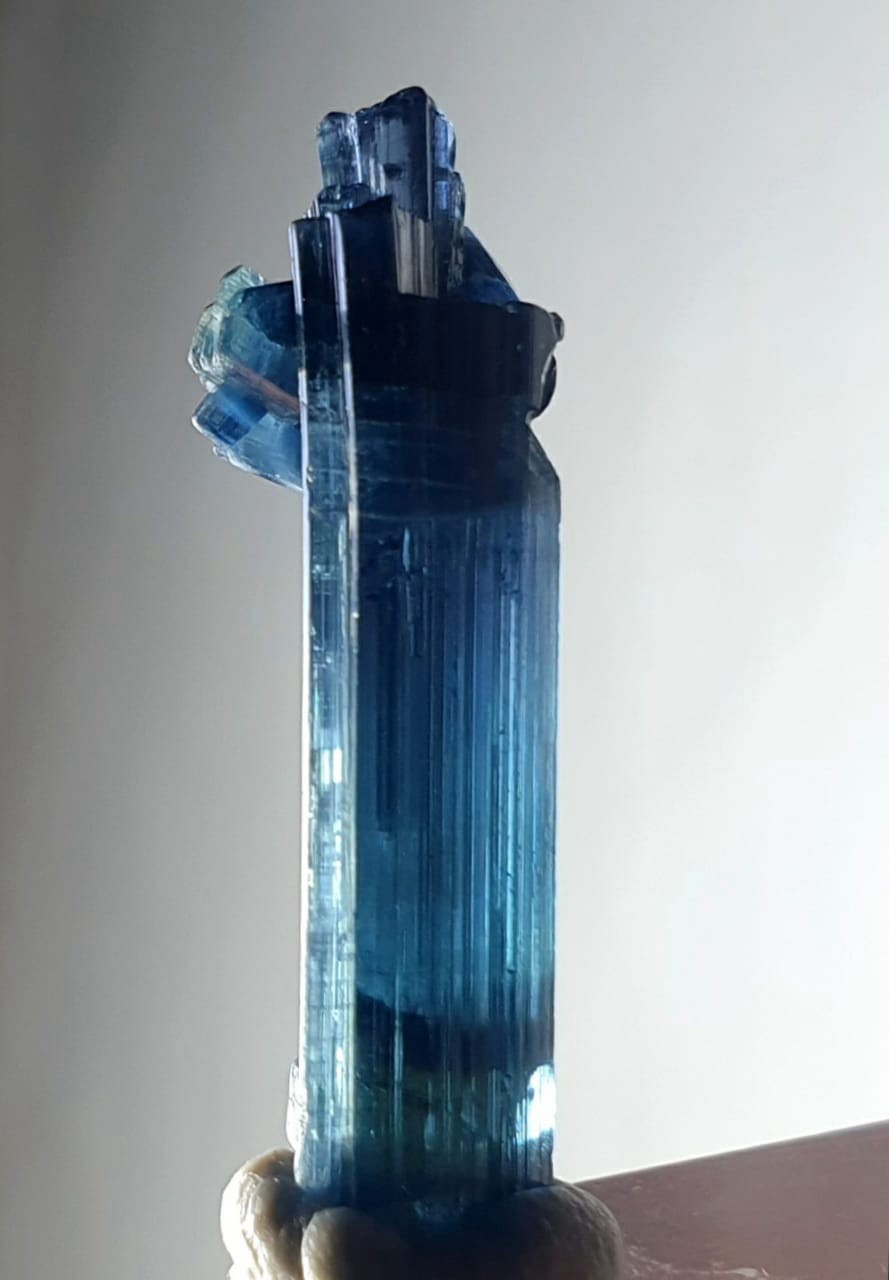 Amazing Indicolite Tourmaline Crystal From Afghanistan 🇦🇫