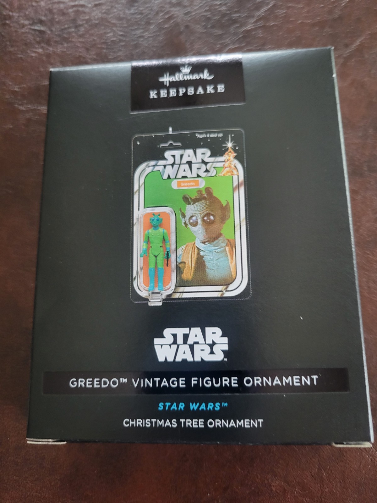 MIB Hallmark 2026 Star Wars GREEDO Vintage Figure Ornament- 