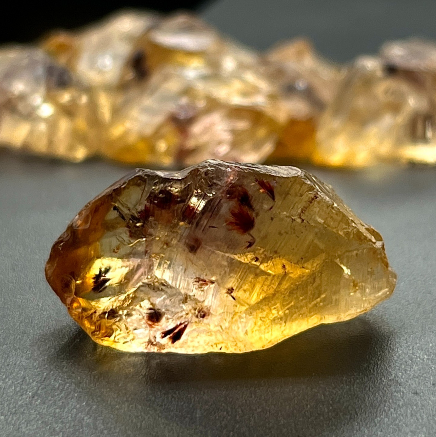18 Pcs Natural Rutilated Citrine Rough Lot 312 Ct | Golden Quartz Crystals 18 Pcs Natural Rutilated Citrine Rough Lot 312 Ct | Golden Quartz Crystals