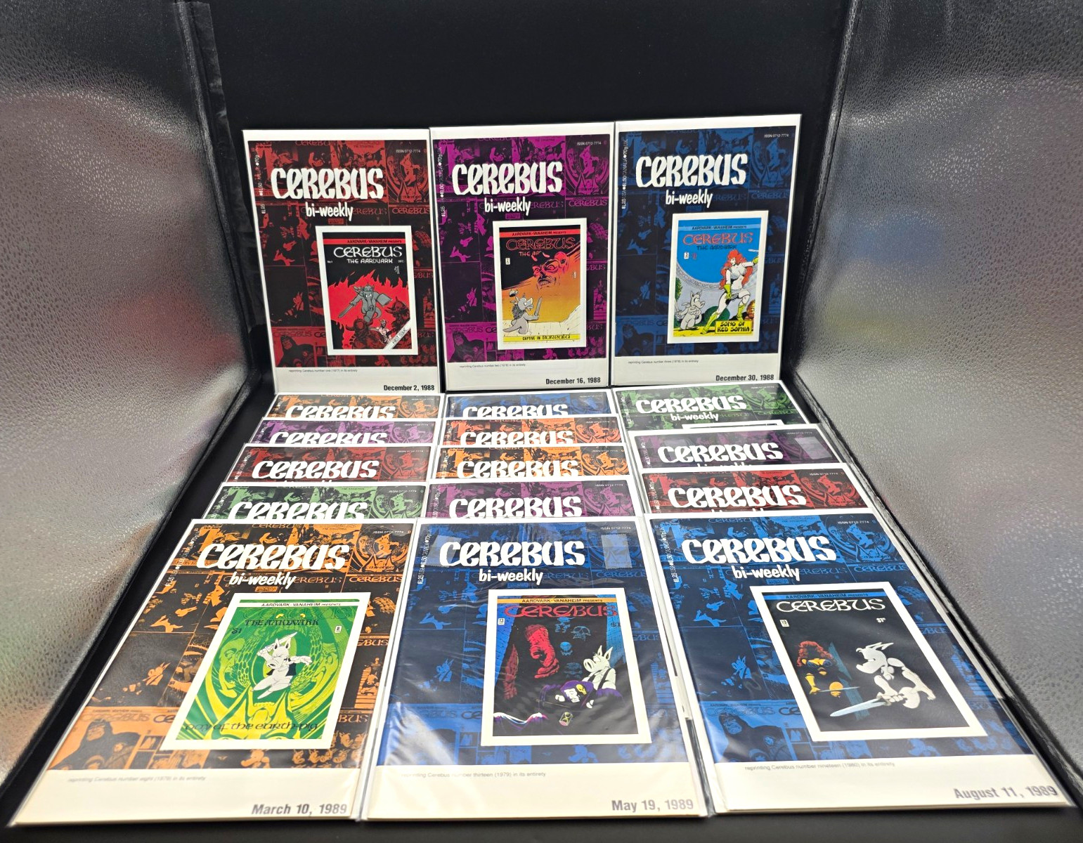 Cerebus Bi-Weekly LOT OF 17  1988-1989 Dave Sim Aardvark-Vanaheim / SHIPS FREE 