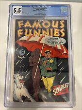 FAMOUS FUNNIES #146    CGC 5.5 1946 INVISIBLE SCARLET O'NEIL COVER picture