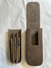 Big Idea Design Brass Bolt Action, Capped And Fountain Pen Set EDC Travel Case picture