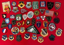 Large Lot Of Various Military Patches picture