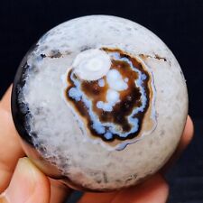 TOP 300G Gobi Agate Eyes Agate Sphere Ball Crystal Stone Madagascar L1842 picture