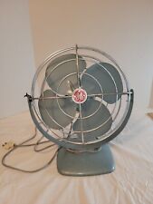 Vintage General Electric Cage Fan Desktop With Damage For Repair Works picture