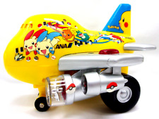 JA8957 ANA Pokemon Jet Plane Figure Toy - Lights Up and Drives Around - Works picture
