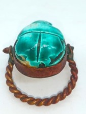 Rare Ancient Egyptian Antique Pharaonic Ring Amulet for Protection BC Egyptology picture