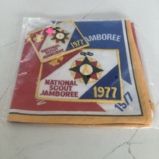 1977 National Jamboree Neckerchief & Patch Set (TS449) picture