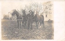 J70/ Morrisonville Wisconsin RPPC Postcard c10 RFD Horse Wagon Delivery 411 picture