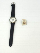 Vintage 1984 LA Olympics USA Watch & USPS Official Licensee Enamel Lapel Pin picture