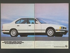 1989 PRINT AD BMW 535i 