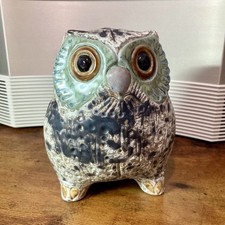 Lladro Little Eagle Owl #2020  Retired Spain 6 1/4