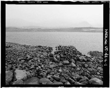 Photo:Lake Superior Dam Spillway Northwest View 1900s Rocky Shoreline picture
