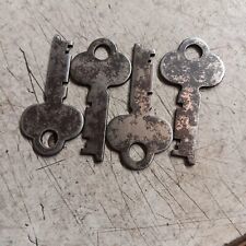 4 Vintage National Lock Co. Keys. All Keyed Alike. Same Number's. picture