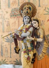 Lladro Radha Krishna Sculpture. Limited edition picture