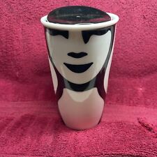 Starbucks 2015 Super Graphic Siren Traveler Ceramic Coffee Mug 12 oz picture