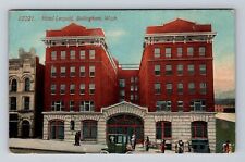 Bellingham WA-Washington, Hotel Leopold, Advertising, Vintage c1915 Postcard picture