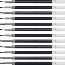 Amazon Basics Refill Ink for Gel Pen, (0.7mm), Bullet Tip, Black Ink, 48 Count picture