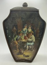 Antique Huntley & Palmers Biscuit Tin, 1909-1912, England, Advertising picture