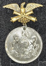 SUPER 1885 Pennsylvania Dauphin County Harrisburg Centennial Medal picture