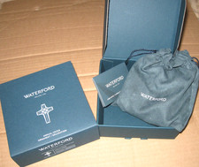Waterford Crystal CHRISTMAS ANNUAL CROSS Ornament NEW in BOX picture
