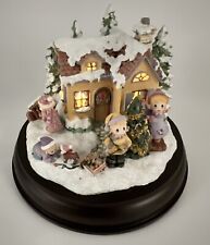 Hawthorne Village Joy To The World Precious Moments Christmas Enesco Lights Up picture