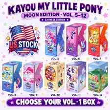 KAYOU My Little Pony Moon Vol 5-12 Chinese Sealed Box 18Packs Pick Your US STOCK picture