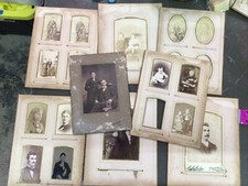 Lot of 27 Vintage Photographs Empire Block Valparaiso, Ind, Spaulding Olean, Ny picture
