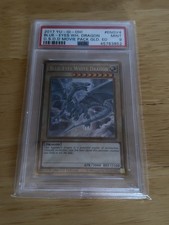 Blue Eyes White Dragon MVP1 Gold Rare. Graded PSA 9. Limited Edition. picture