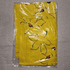 Yukata single item, yellow, mustard color, maple pattern, snail picture