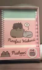 Pusheen the Cat NOTEBOOK & PENCIL STATIONERY 3PC SET - New picture