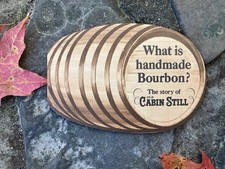 Rare Cabin Still Handmade Bourbon promo Advertisement booklet Louisville KY picture