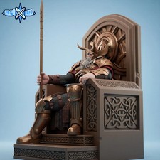 Odin on Throne 2 Sculpture Statue Model Kit Unpainted/Unassembled picture