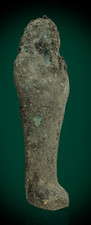 Ancient Egyptian Ushabti Rare Antique Faience Funerary Figure Green Patina BC picture