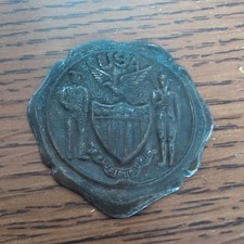 RARE WWI USA Service Pin Badge.  picture