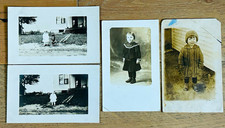 Vintage RPPC Lot 4 Judd Children Wanda Opal Billy AZO NOKO Family Photos c1910s picture