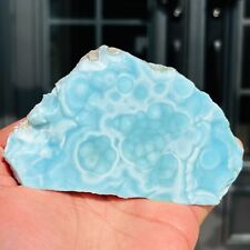 210g Natural High-quality Larimar polished Crystal  Slice Mineral Healing picture
