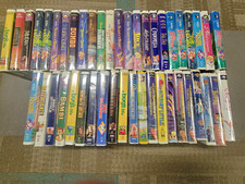 Vintage Disney Vhs Lot Of 45. Vintage Vhs Kids Movies Lot 45 Movies picture