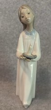 Vintage LLADRO ~ Girl With Candle Figurine #4868 Retired Excellent Condition picture