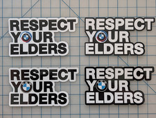 Respect Your Elders BMW E30 E21 E36 Sticker/Decal High Quality Waterproof picture