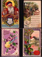 HUGE LOT 100 GREETINGS POSTCARDS MAJORITY 75 TO 100 YEARS OLD  (LOT2) picture
